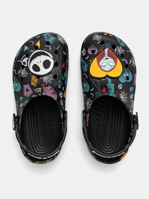 Crocs klapki Classic Nightmare Multi Clog kolor czarny 211419 - zdjęcie produktu nr 2