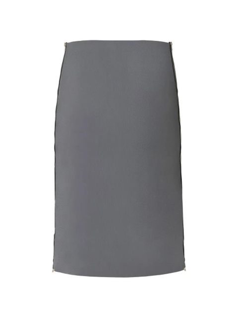 FENDI studded zip skirt - Grey - zdjęcie produktu nr 2