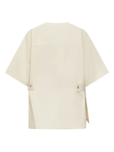 Jil Sander buttoned jacket - Neutrals