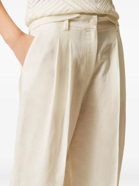TWINSET high-rise palazzo pants - White