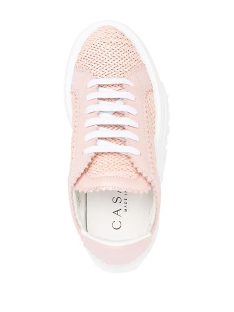 Casadei Hanoi Nexus leather sneakers - Pink
