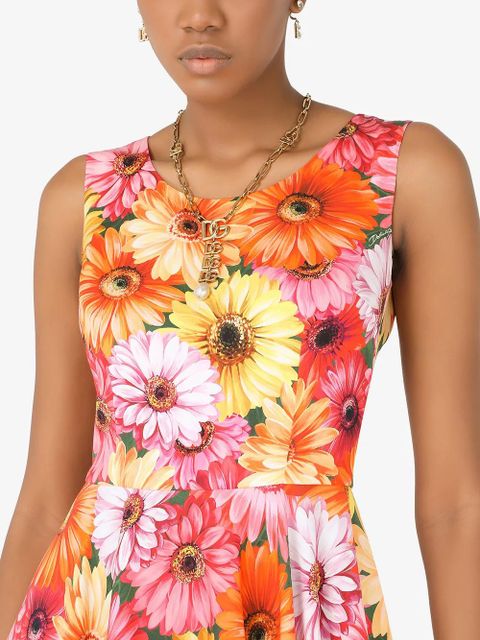 Dolce & Gabbana DG-logo pearl-embellished necklace - Gold - zdjęcie produktu nr 2