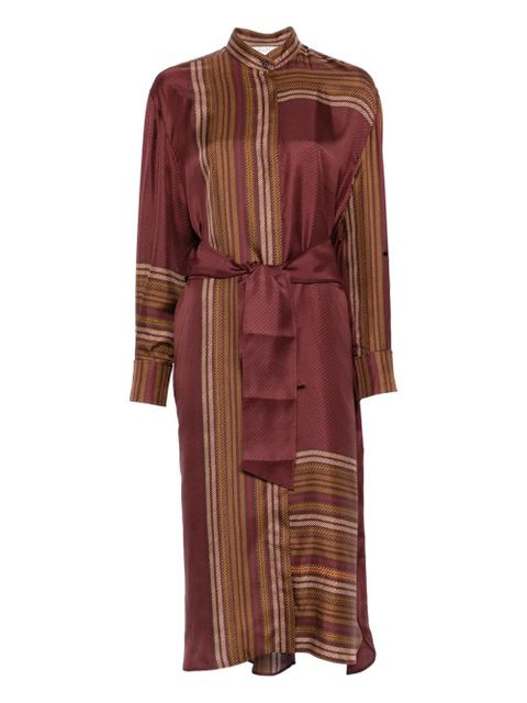 Max Mara Pietre striped midi dress - Red - zdjęcie produktu nr 1