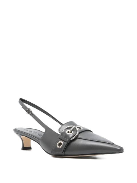 Aeyde 40mm Davina pumps - Grey