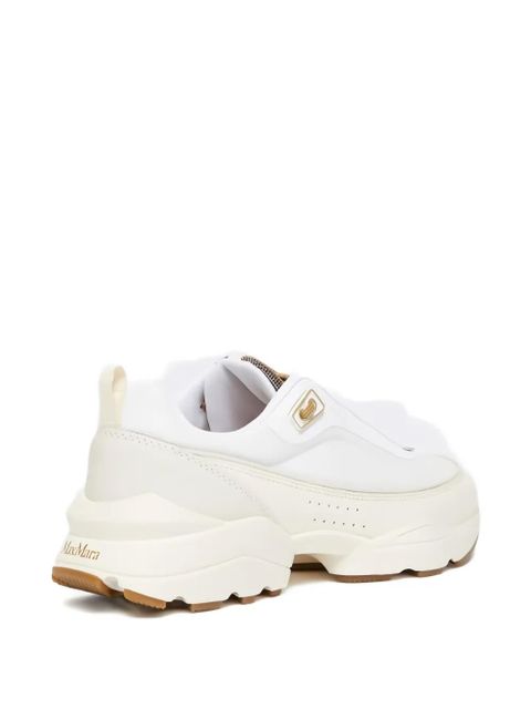 Max Mara mesh-panelled chunky-sole sneakers - White - zdjęcie produktu nr 2