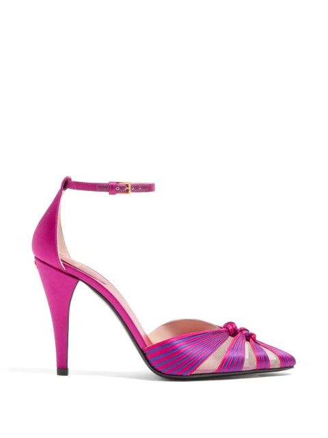 Valentino Garavani Annine satin pumps 100mm - Pink - zdjęcie produktu nr 1