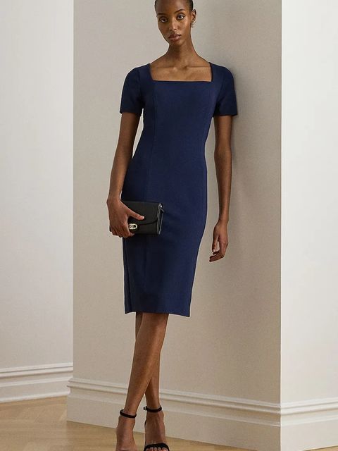 Lauren Ralph Lauren sukienka z wiskozą - zdjęcie produktu nr 1