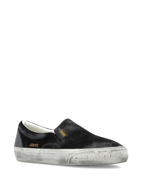 Golden Goose VCE Penstar suede slip-on sneakers - Black - zdjęcie produktu nr 2