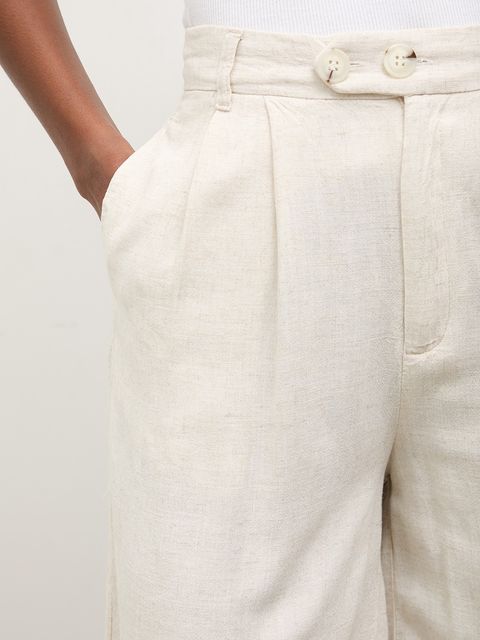 Answear.LAB szorty lniane