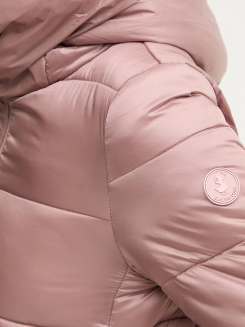 Save The Duck kurtka LYSA kolor różowy zimowa D40279W.IRIS21