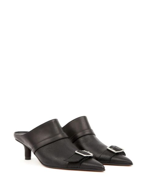 MM6 Maison Margiela Rider 50mm pointed-toe mules - Black - zdjęcie produktu nr 2