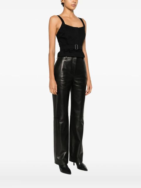 OUR LEGACY belted top - Black - zdjęcie produktu nr 2