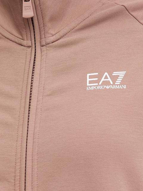 EA7 Emporio Armani dres damski kolor brązowy AF13135.7W000118