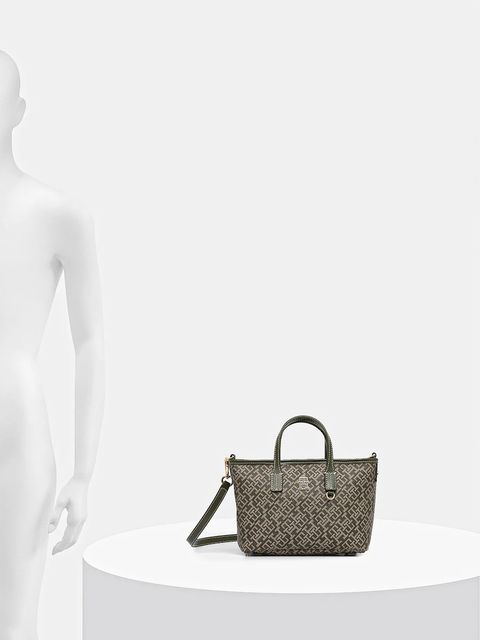 Tommy Hilfiger torebka kolor zielony AW0AW17717