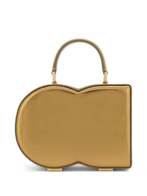Dolce & Gabbana DG embossed metallic-effect bag - Gold