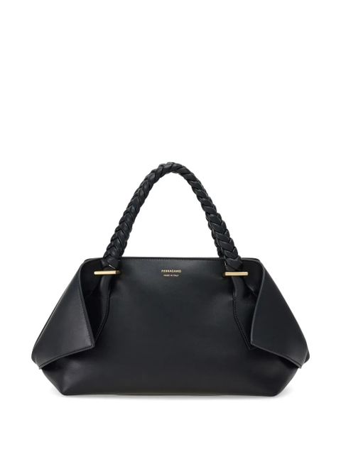 Ferragamo small Scarf tote bag - Black - zdjęcie produktu nr 1