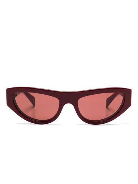 Gucci Eyewear cat-eye-frame sunglasses - Red - zdjęcie produktu nr 1