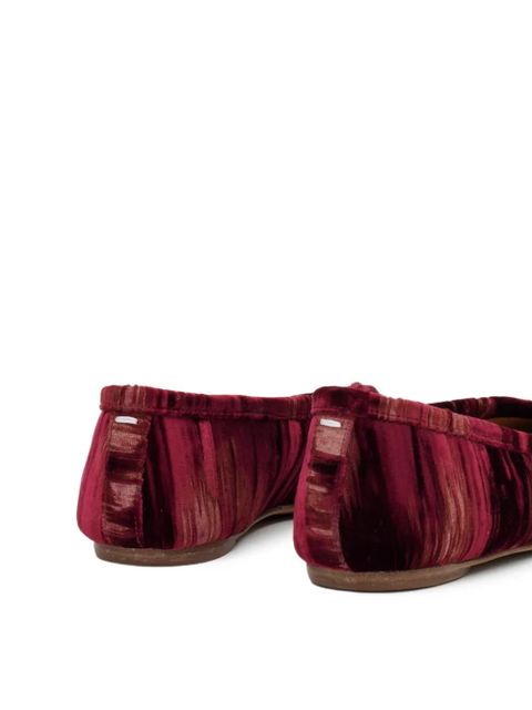 Maison Margiela Tabi ballet flats - Red