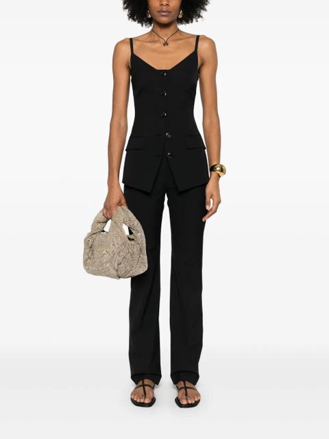 Nanushka Cinda top - Black - zdjęcie produktu nr 2