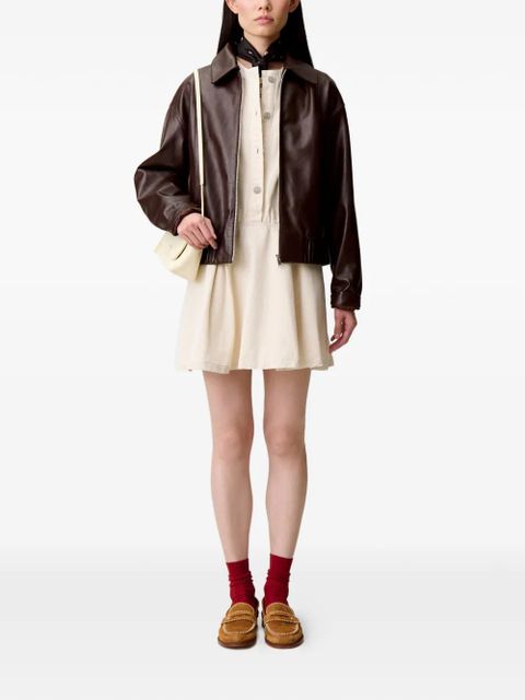 Claudie Pierlot buttoned pleated dress - Neutrals - zdjęcie produktu nr 2