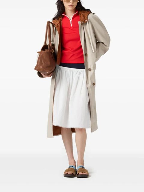 Miu Miu fine-knit jumper - Red - zdjęcie produktu nr 2