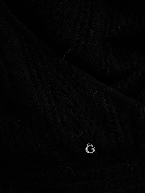 Guess sweter z dodatkiem wełny IZABELLA damski kolor czarny lekki W5BR90 Z3HQ0