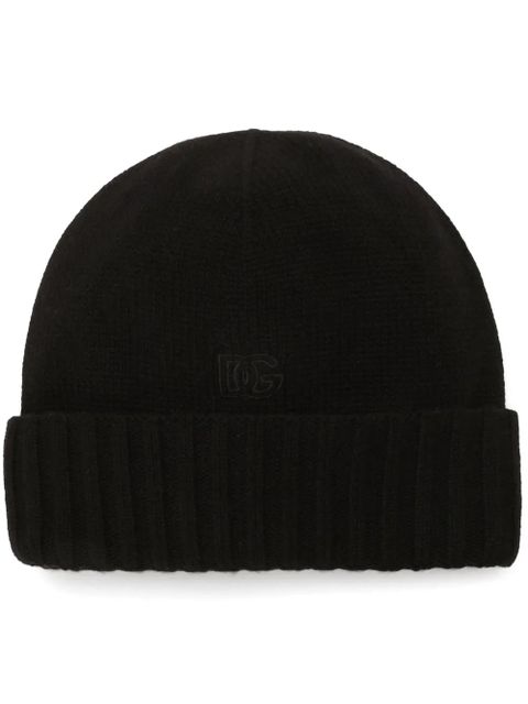 Dolce & Gabbana DNA cashmere beanie - Black - zdjęcie produktu nr 1