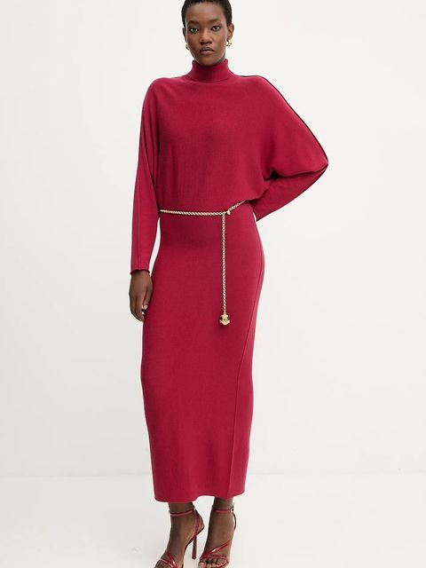 Luisa Spagnoli pasek damski kolor złoty 542494 - zdjęcie produktu nr 1