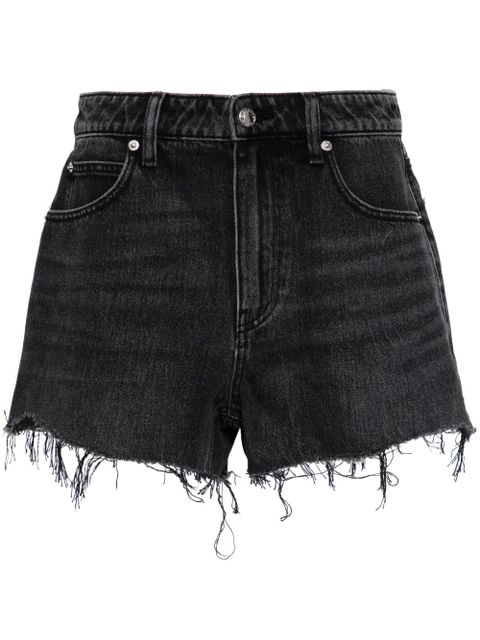 Alexander Wang Bite denim shorts - Black - zdjęcie produktu nr 1