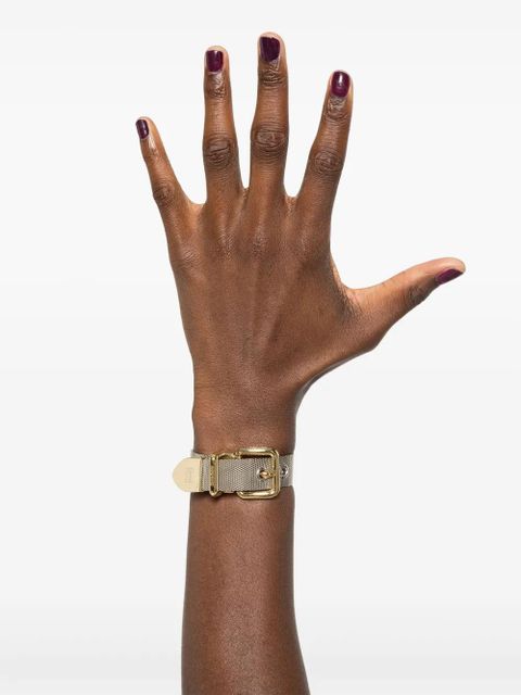 Miu Miu two-tone buckle bracelet - Gold - zdjęcie produktu nr 2