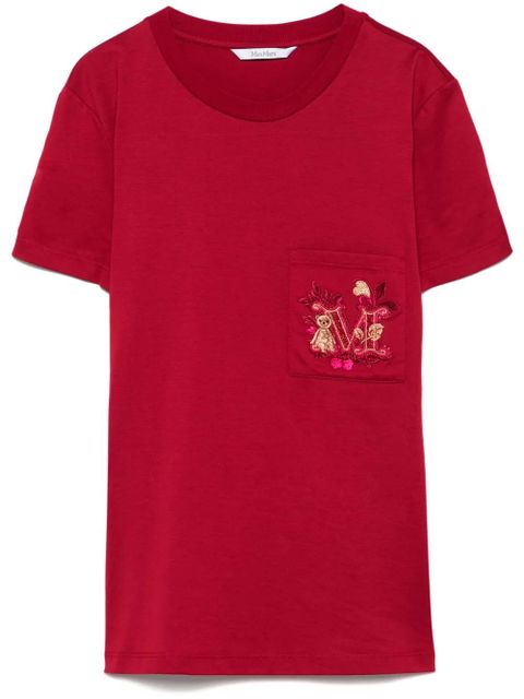 Max Mara Nunzio T-shirt - Red - zdjęcie produktu nr 1