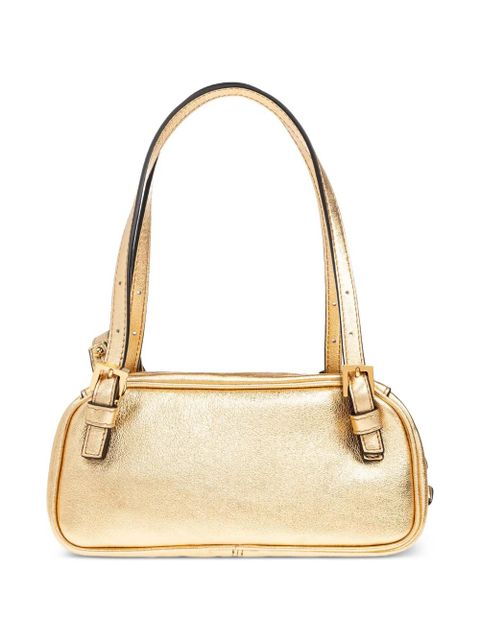 Versace metallic leather shoulder bag - Gold