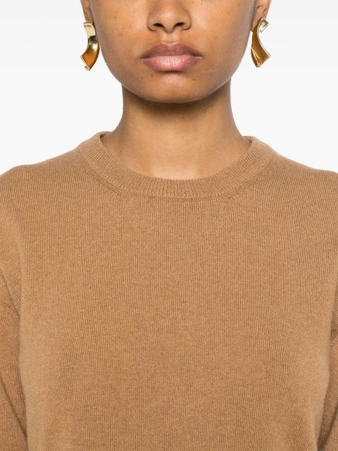 Jil Sander crew-neck cashmere jumper - Neutrals