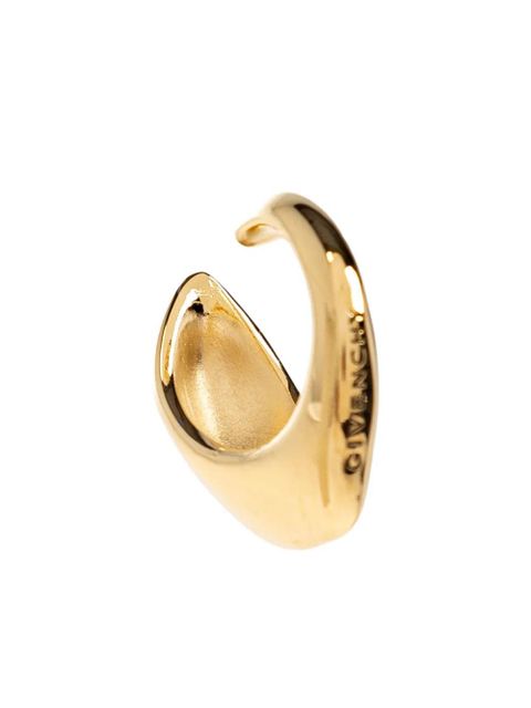 Givenchy brass earrings - Gold