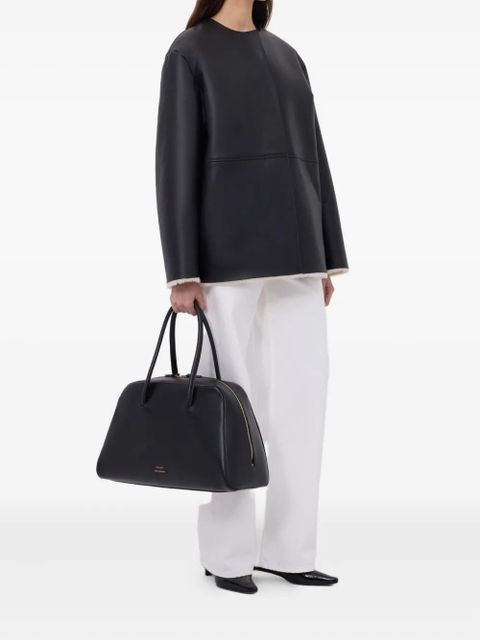 LouLou de Saison FARGO leather shearling coat - Black