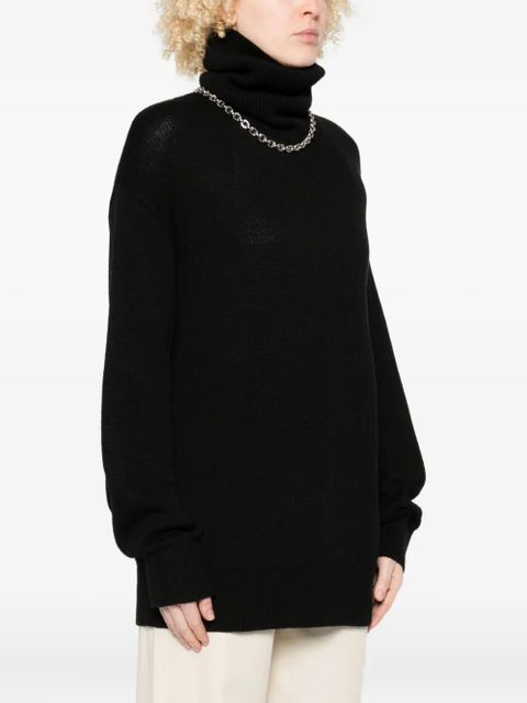 TOTEME roll-neck sweater - Black - zdjęcie produktu nr 2