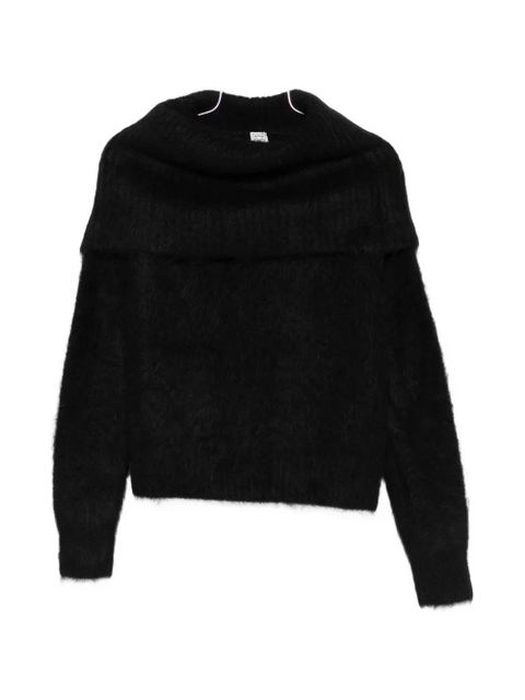 TOTEME funnel sweater - Black - zdjęcie produktu nr 1