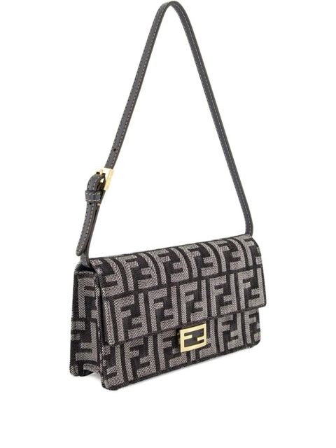 FENDI Baguette chain strap wallet - Black - zdjęcie produktu nr 2