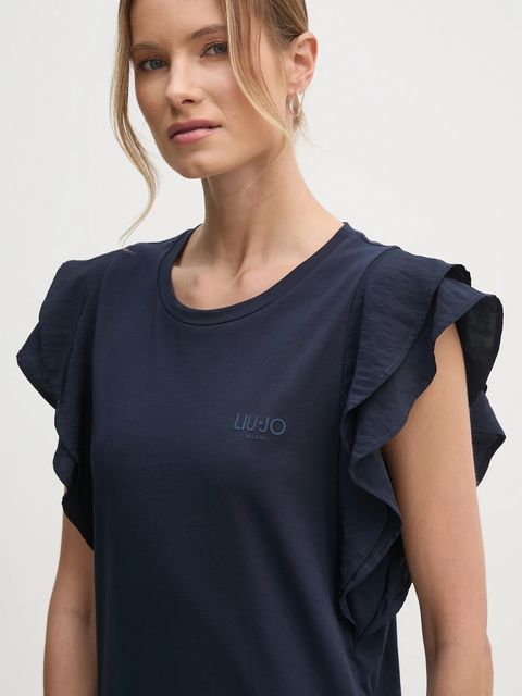 Liu Jo t-shirt bawełniany - zdjęcie produktu nr 1