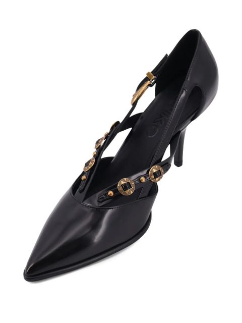 PINKO Lady 02 buckle-strap heeled pumps - Black