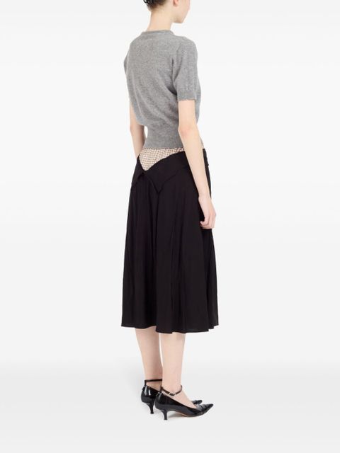 Maison Margiela crew-neck virgin wool jumper - Grey