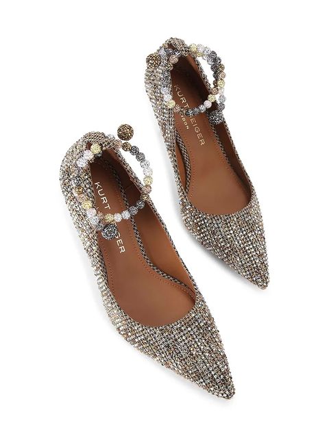 Kurt Geiger London szpilki Belgravia Jewel kolor złoty 4721843609 - zdjęcie produktu nr 2