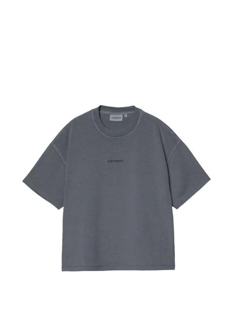 Carhartt WIP Benton embroidered-logo T-shirt - Grey - zdjęcie produktu nr 1
