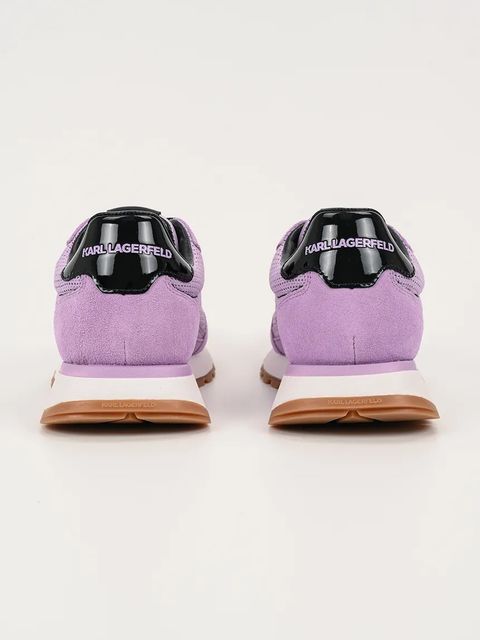 Karl Lagerfeld sneakersy KAIRO damskie kolor fioletowy KL61124E
