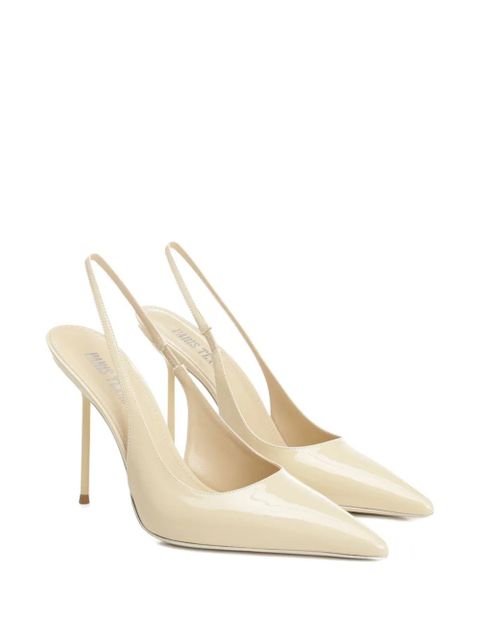 Paris Texas 105mm Lidia slingback pointed-toe pumps - Neutrals - zdjęcie produktu nr 2