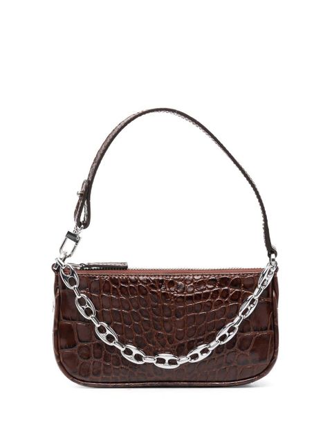 BY FAR Mini Rachel tote bag - Brown - zdjęcie produktu nr 1