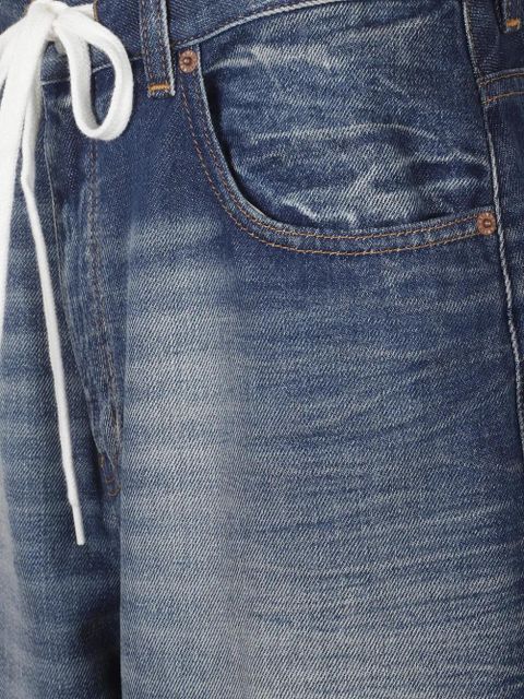 MM6 Maison Margiela drawstring jeans - Blue
