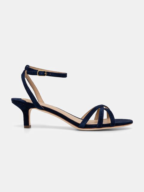 Lauren Ralph Lauren sandały zamszowe Kendyl Kttn - zdjęcie produktu nr 1