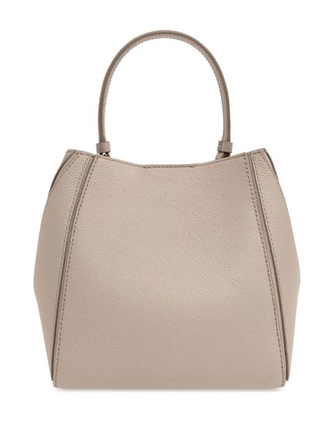 Tory Burch McGraw leather bucket bag - Neutrals