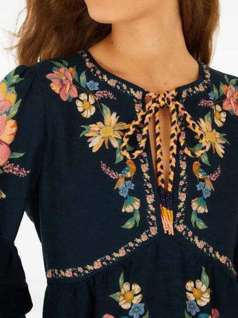 FARM Rio Maria mini dress - Blue